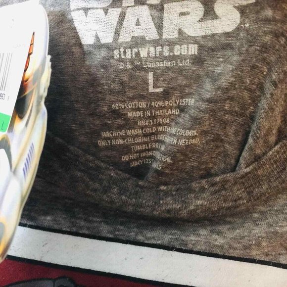 NWT Star Wars Darth Vader Boys Thin Light  T-Shirt Large - Picture 4 of 4